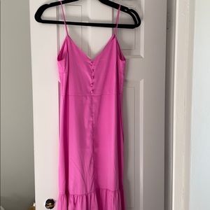 Asos tiered slip dress